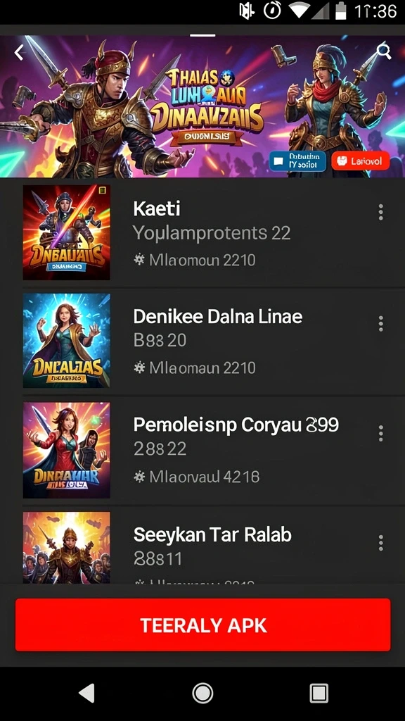 Karakter-karakter dalam 5ZK yang unik dan beragam.