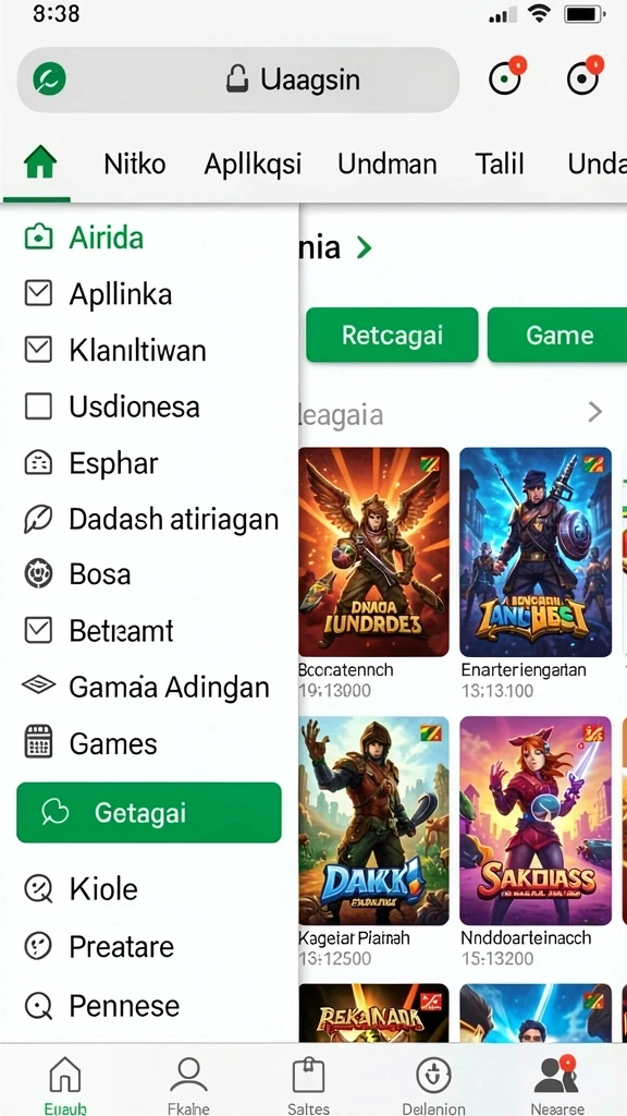 Mode multiplayer yang memungkinkan kompetisi seru.