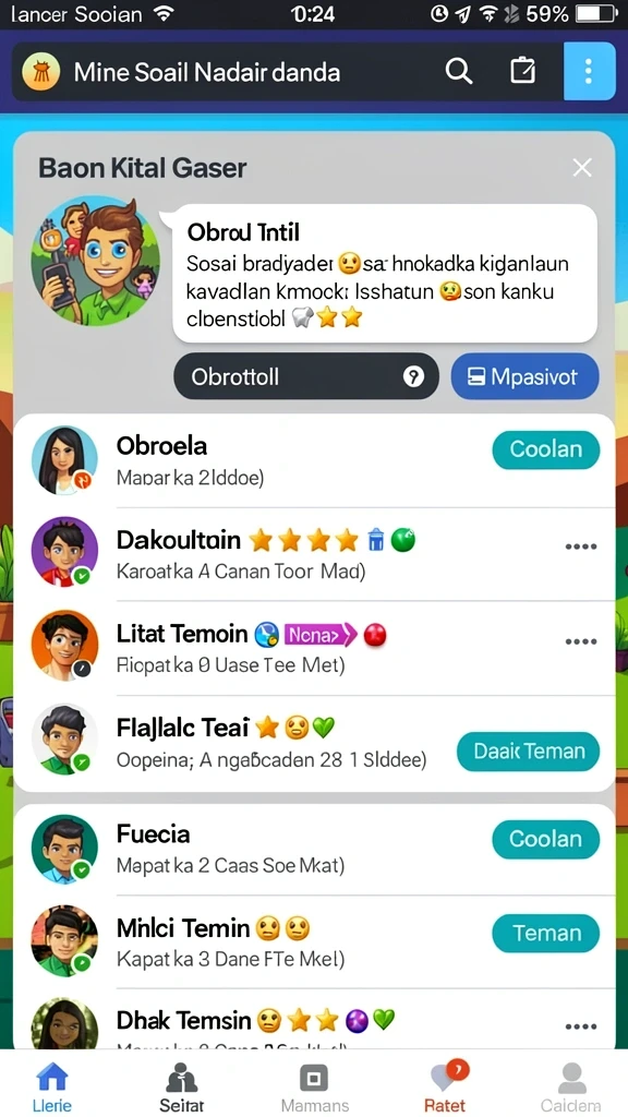 Karakter baru yang ditambahkan dalam pembaruan terbaru.