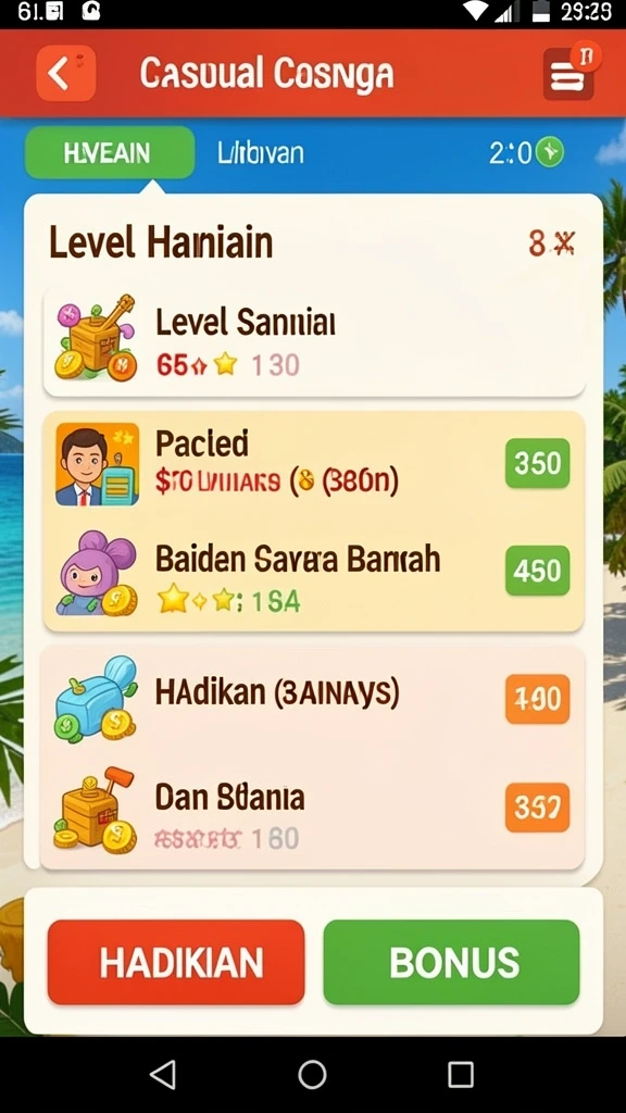 Screenshot menampilkan antarmuka pengguna yang ramah dan menarik.