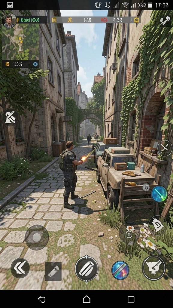 Screenshot 2: Menampilkan tantangan seru di level baru.