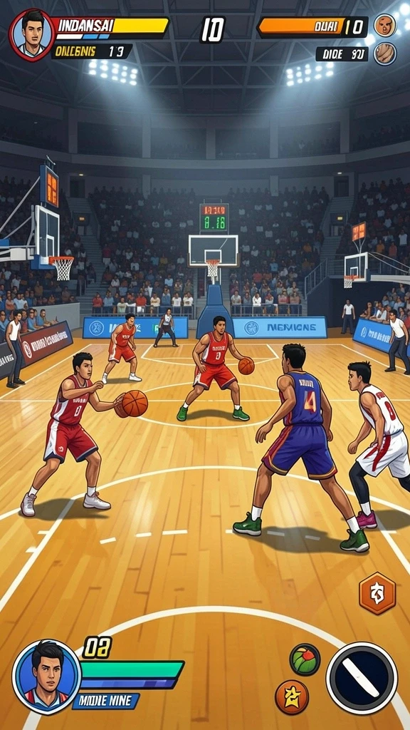 Fitur multiplayer yang memungkinkan interaksi antar pemain.