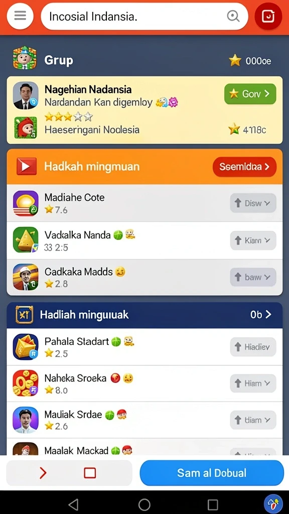 Momen seru berkompetisi dalam mode multiplayer.