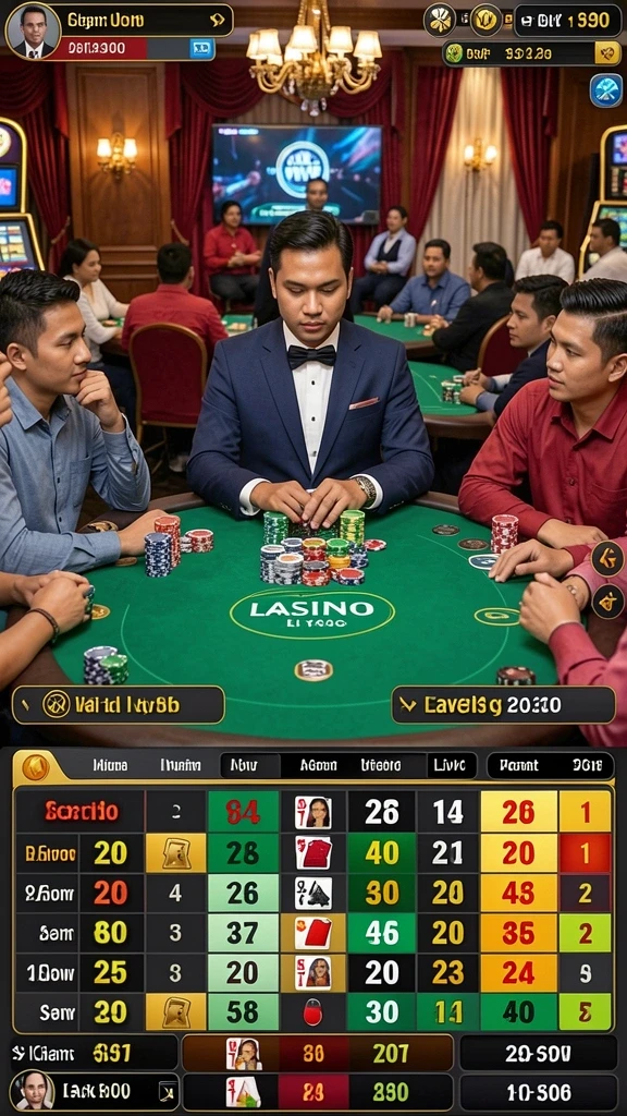 Menampilkan aksi petualangan seru dalam permainan.
