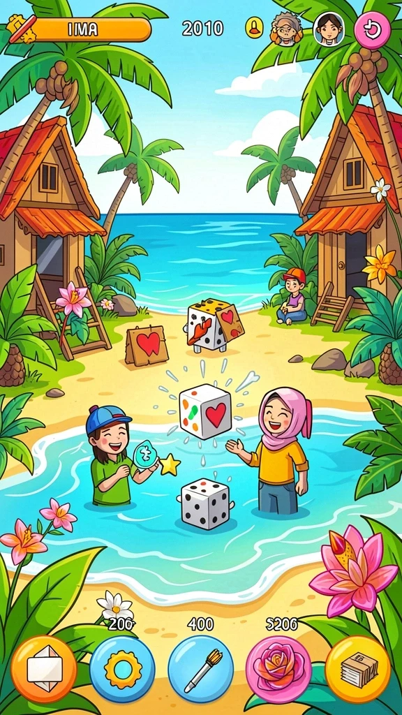 Screenshot ini menggambarkan karakter yang sedang dalam mode bertarung.