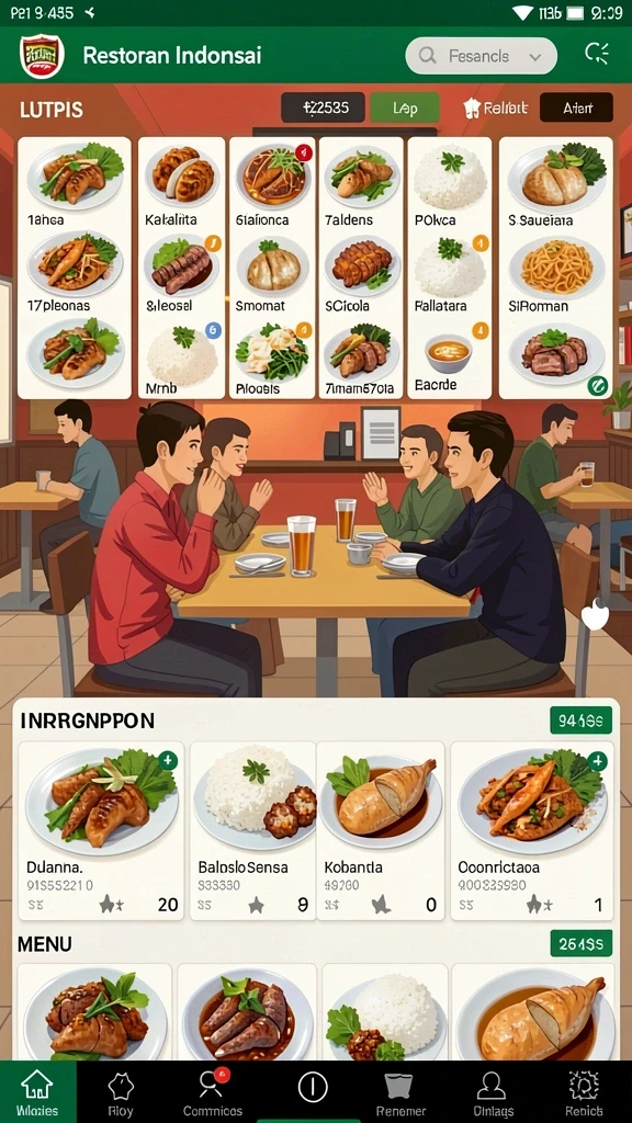 Beragam mode permainan yang menantang dan seru.