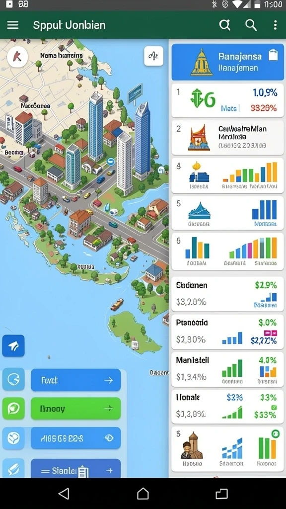 Mode multiplayer yang memungkinkan bersaing secara langsung.