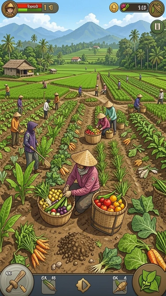 Fitur sosial untuk berinteraksi dengan pemain lain.