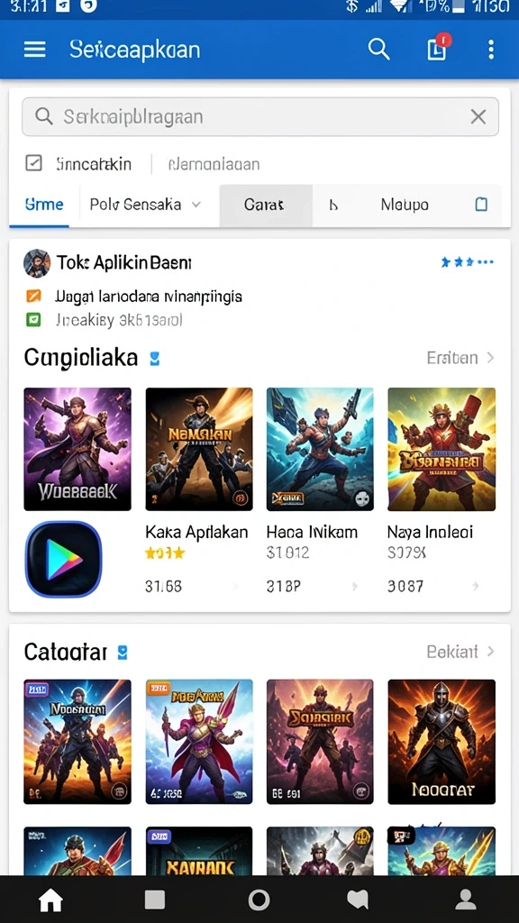 Tangkapan layar menunjukkan karakter utama dalam aksi.