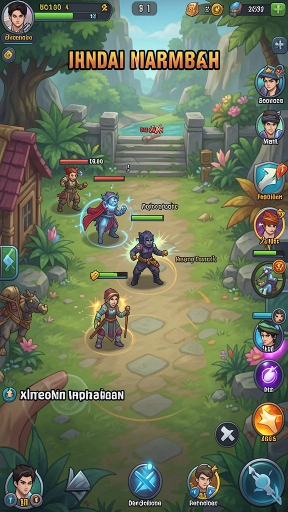 Momen seru saat pemain berkolaborasi di mode multiplayer.