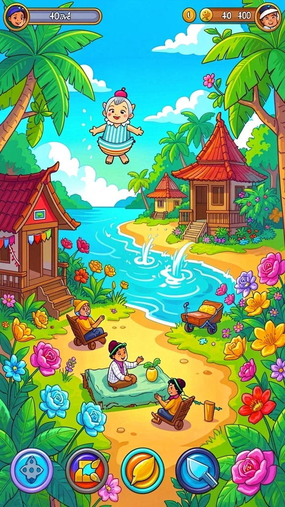 Screenshot menunjukkan aksi seru di mode multiplayer.