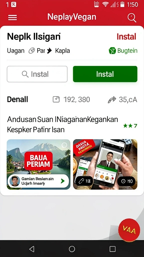 Tampilan antarmuka HOMETOGEL yang menarik dan mudah dinavigasi.