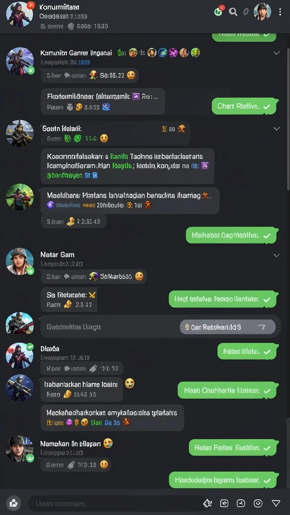 Koleksi senjata dan item yang beragam untuk meningkatkan permainan.