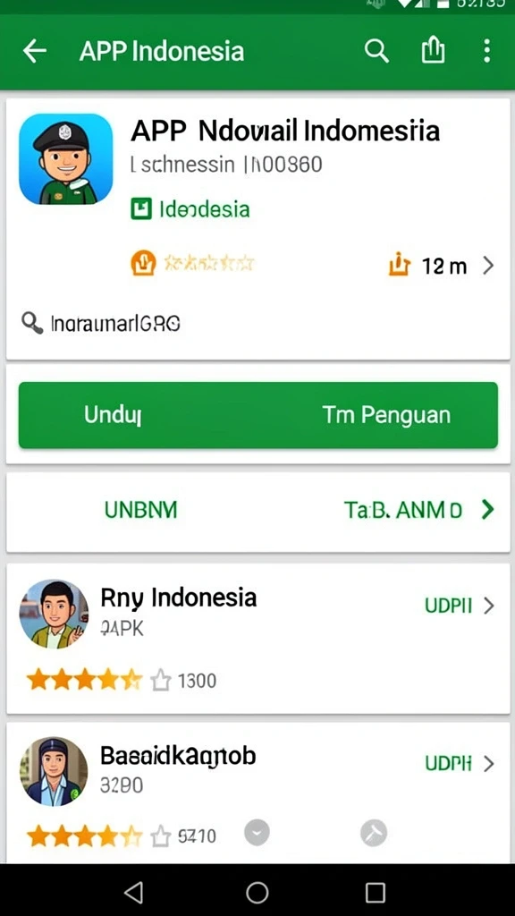 Tampilan antarmuka pengguna yang menarik dan intuitif.