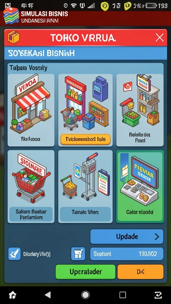 Level permainan yang menantang dan menarik.