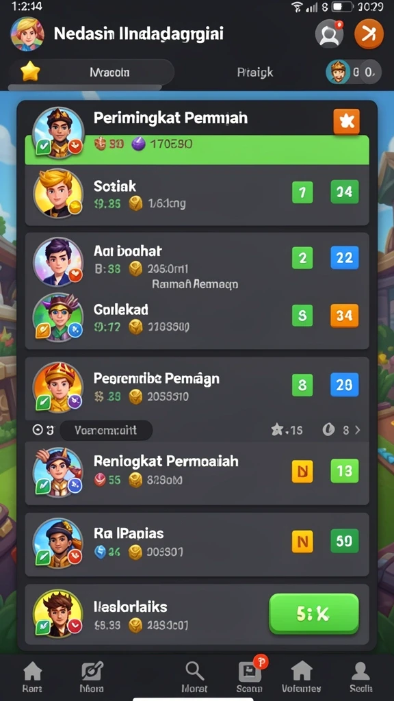 Fitur multiplayer yang memungkinkan kompetisi dengan teman.
