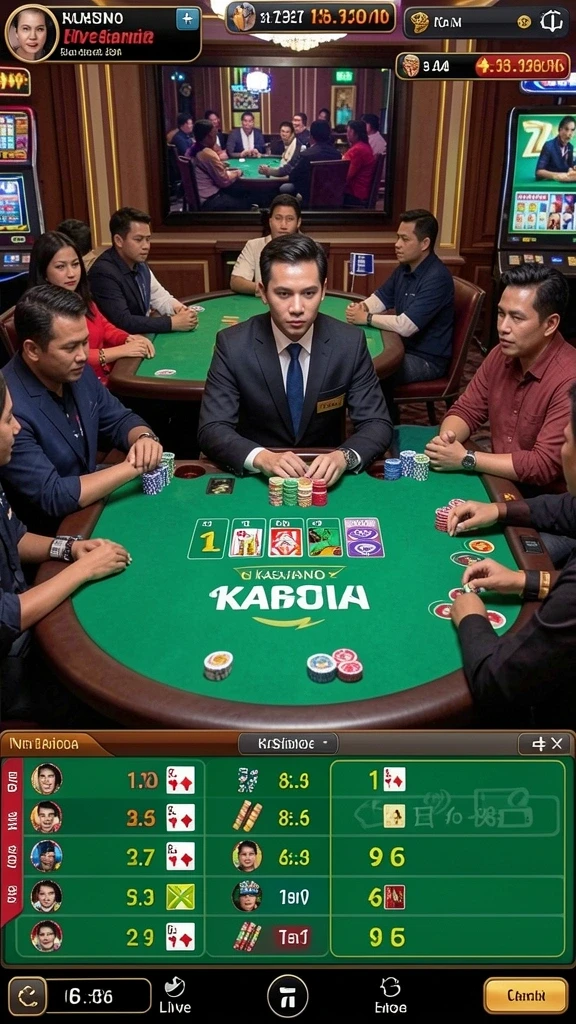 Karakter unik dan beragam dalam permainan.