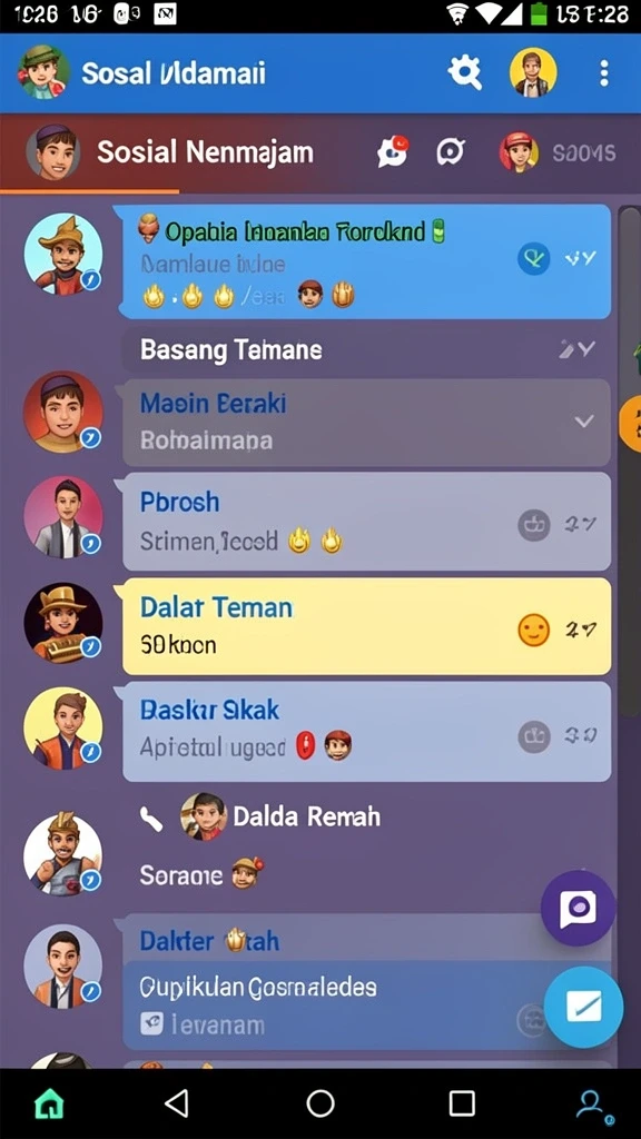 Komunitas aktif dengan banyak interaksi seru.