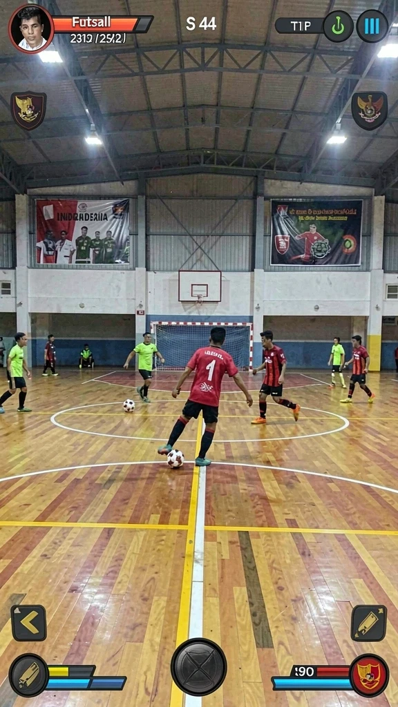 Tampilan antarmuka pengguna yang menarik.