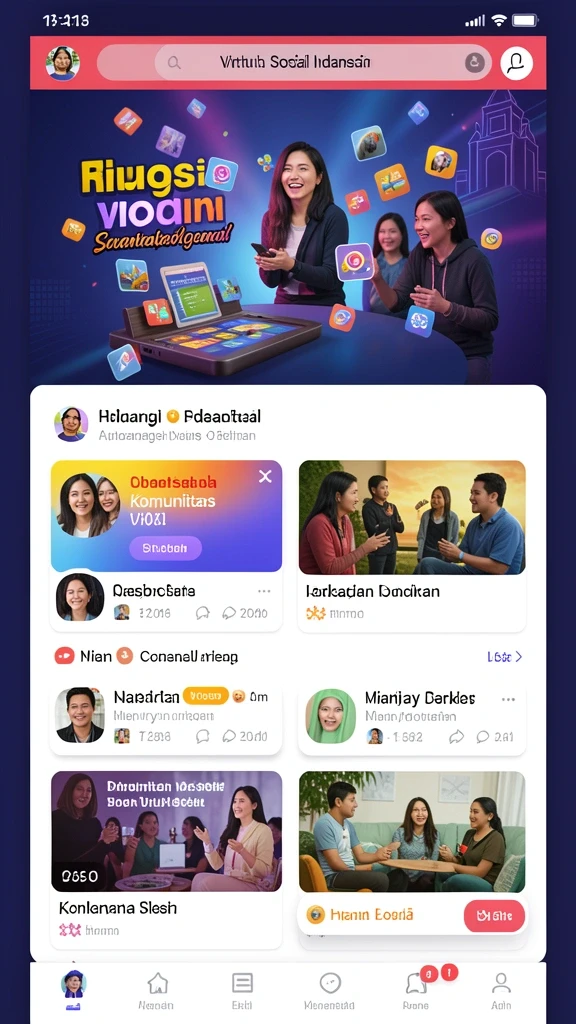 Tampilan awal yang mengesankan dan intuitif.