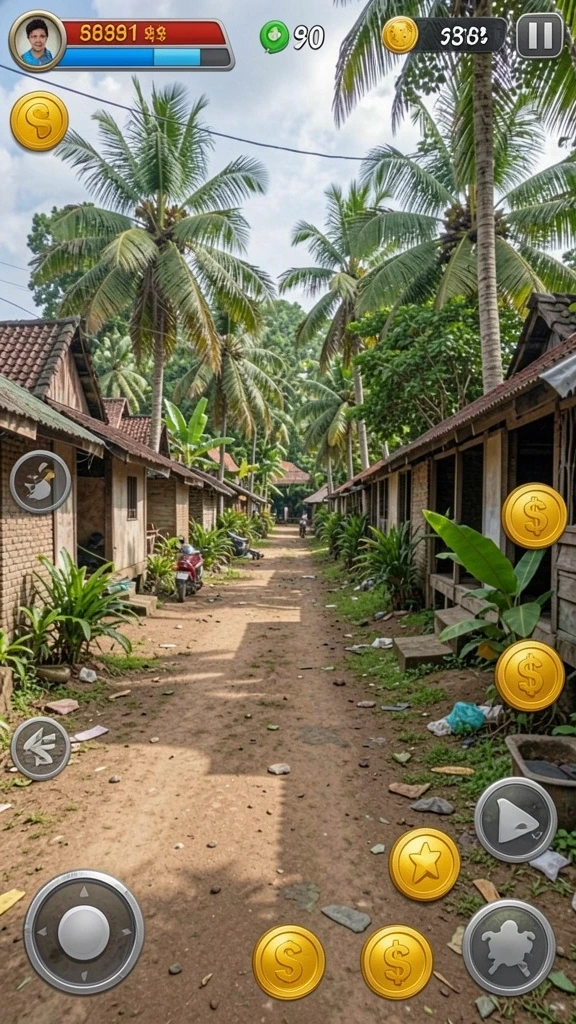 Aksi seru dalam pertempuran yang mendebarkan.