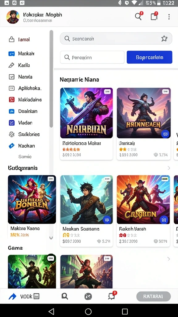 Level baru yang penuh tantangan dan seru.
