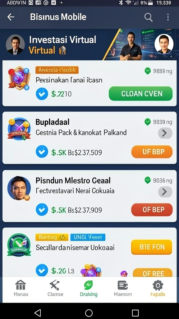Mode permainan yang beragam dan menarik.