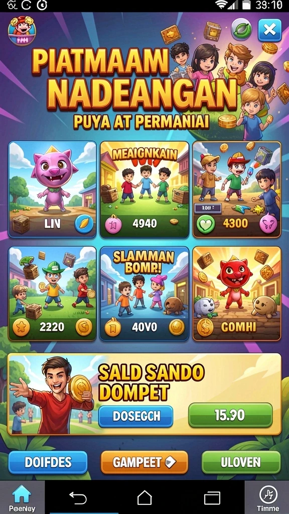 Gameplay yang seru dan penuh aksi.