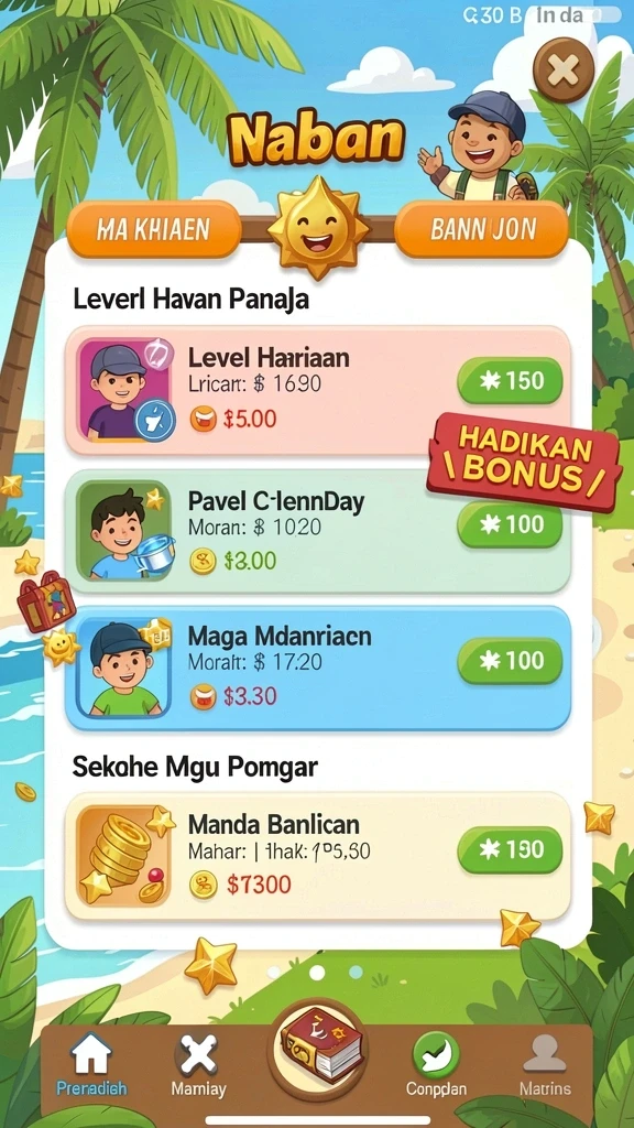 Tampilan interaktif objek 3D luar angkasa.