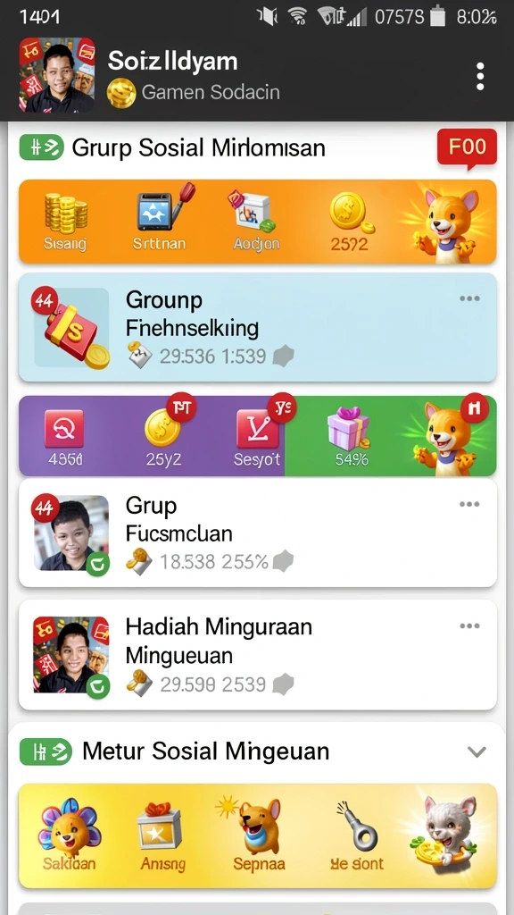 Tampilan antarmuka yang menarik dan mudah digunakan.