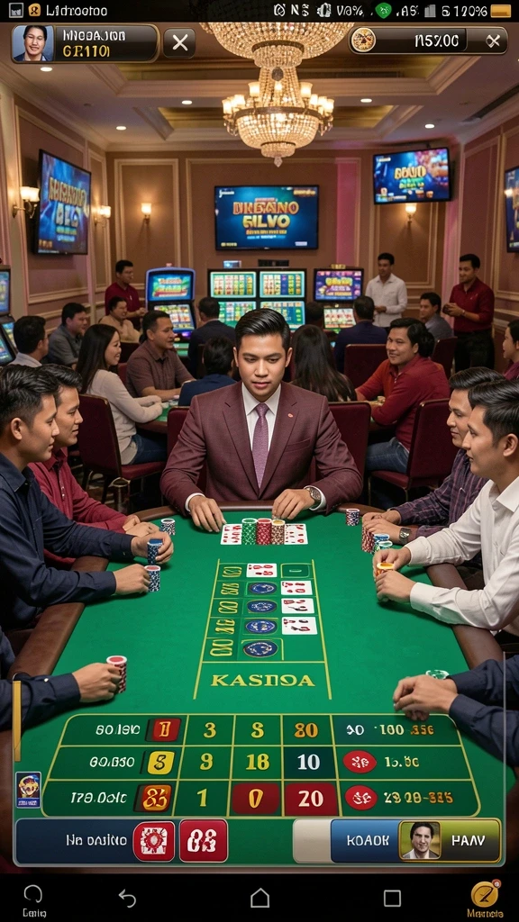 Tampilan antarmuka utama PANDORA99 yang menarik.