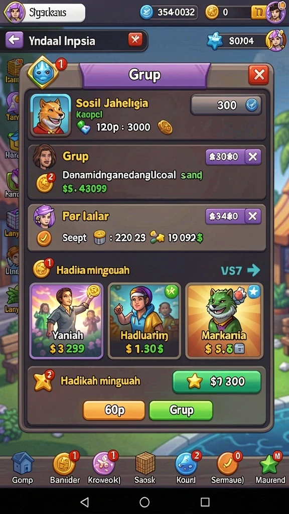 Mode multiplayer yang mendebarkan.