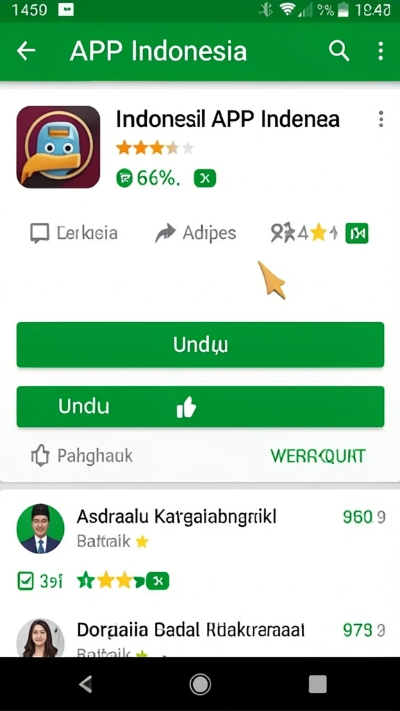 Tampilan antarmuka yang sederhana dan mudah dipahami.