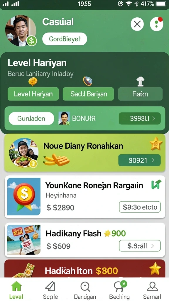 Pengaturan lingkungan yang memukau dan bervariasi.