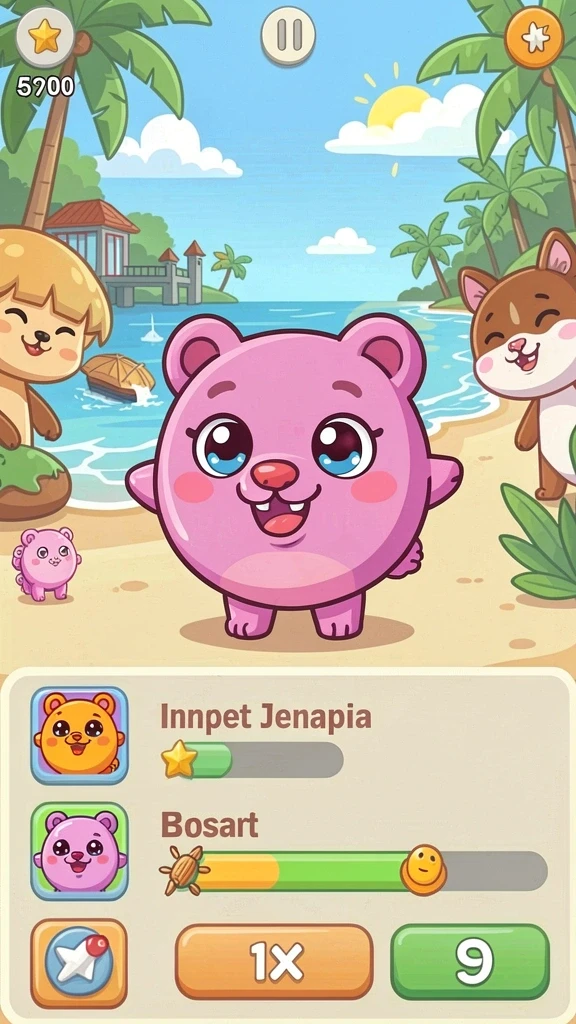 Tampilan grafis yang menakjubkan dari game ini.