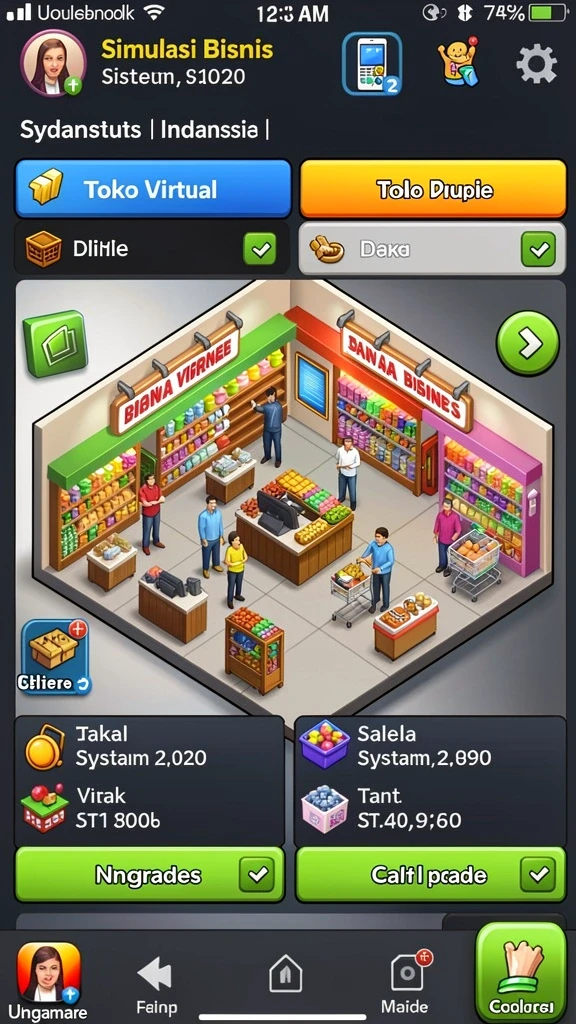 TANTANGAN seru menunggu di setiap level.