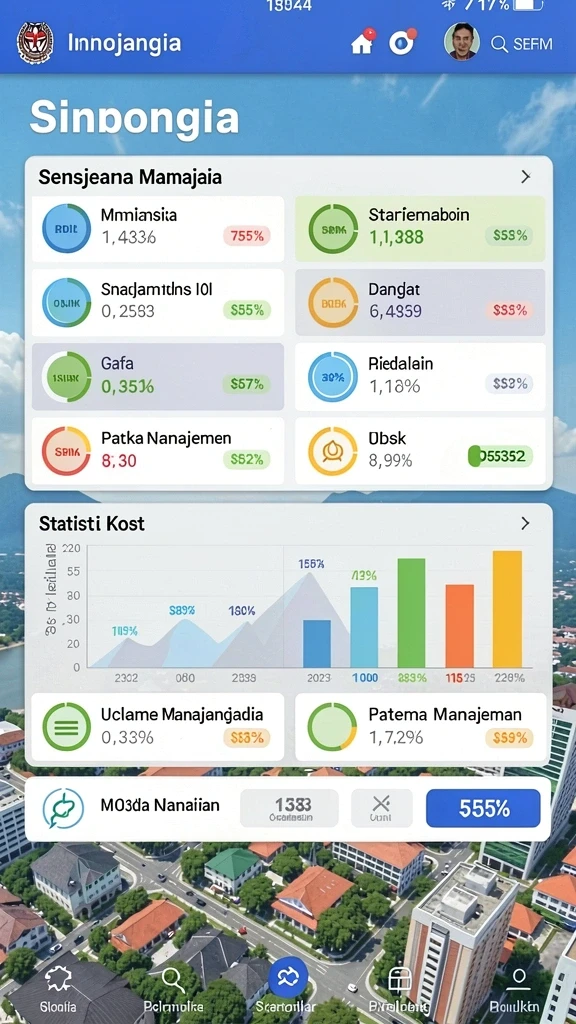 Tampilan antarmuka yang menarik dan mudah dinavigasi.