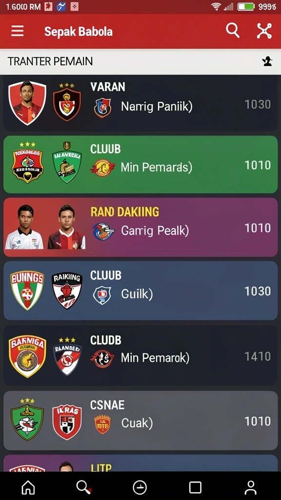 Tampilan antarmuka yang user-friendly dan intuitif.