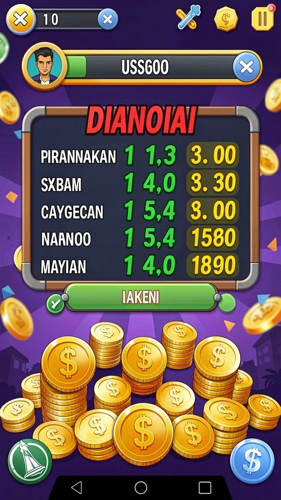 Tampilan grafis yang memukau dan berwarna.