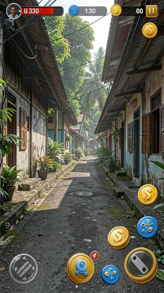 Karakter unik dan kustomisasi yang menarik.