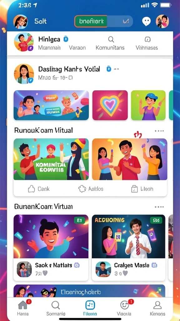 Tampilan antarmuka yang menarik dan mudah dinavigasi.