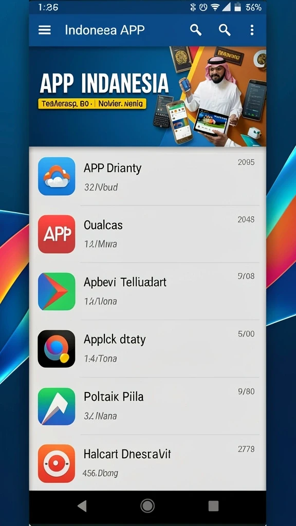 Menunjukkan lingkungan yang indah di dalam game.